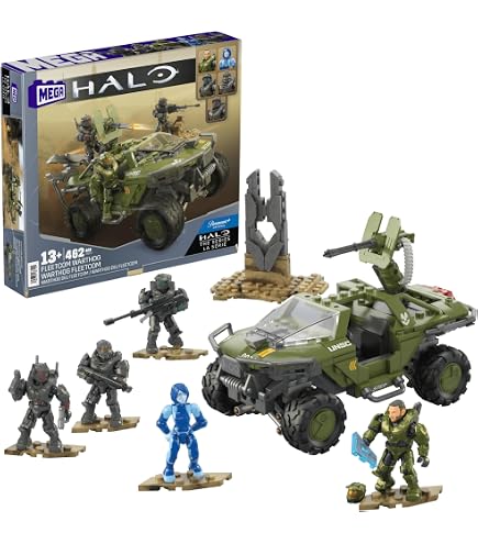 MEGA Halo 組み立ておもちゃセット MEGA Halo Infinite Toy Building Sets, Spartan Mission Pack